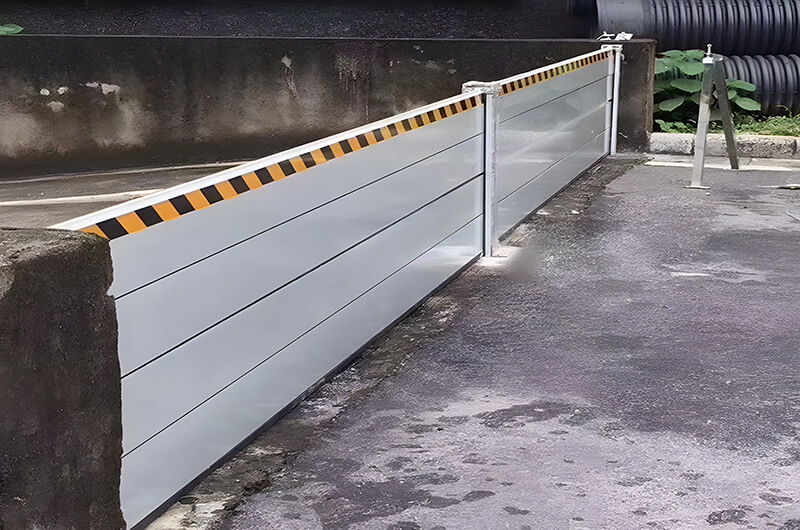 Porte de garage Panneau anti-inondation